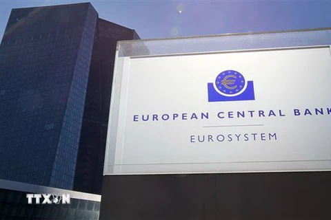 Trụ sở Ngân hàng Trung ương châu Âu. (Nguồn: AFP/TTXVN)