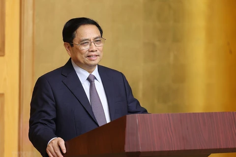 Thủ tướng Chính phủ Phạm Minh Chính là Trưởng Ban Chỉ đạo Quốc gia về hội nhập quốc tế. (Nguồn: TTXVN)