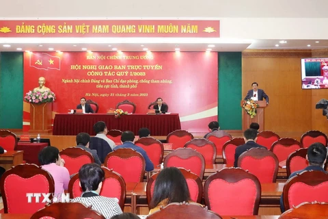 Quang cảnh hội nghị. (Ảnh: Phương Hoa/TTXVN)