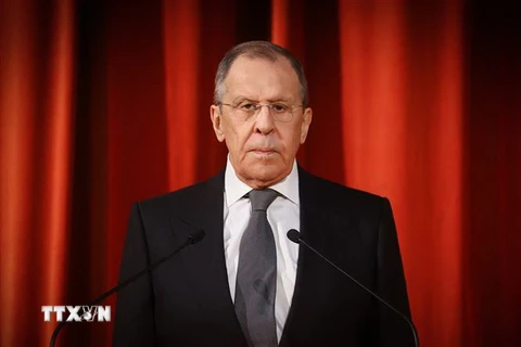 Ngoại trưởng Nga Sergei Lavrov. (Ảnh: AFP/TTXVN)