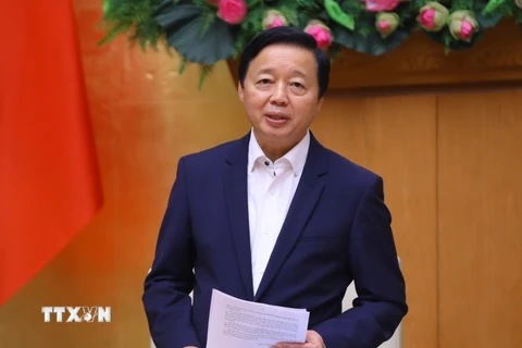 Phó Thủ tướng Trần Hồng Hà. (Ảnh: Văn Điệp/TTXVN)