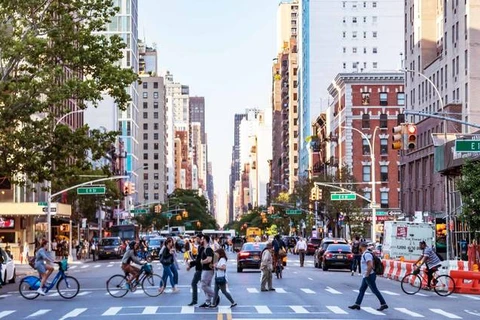 Một góc thành phố New York, Mỹ. (Nguồn: Shutterstock)