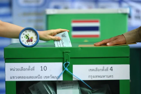 Đã có 2.350.969 cử tri Thái Lan đăng ký bỏ phiếu sớm. (Nguồn: Thai News)