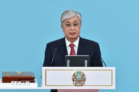 Tổng thống Cộng hòa Kazakhstan Kassym-Jomart Tokayev. (Nguồn: AFP/TTXVN)