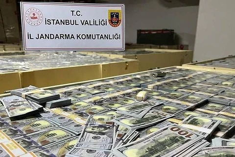 Đây là vụ vận chuyển tiền giả quy mô lớn nhất trong lịch sử Thổ Nhĩ Kỳ. (Nguồn: Turkey Postsen)