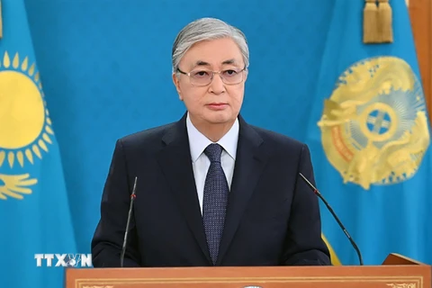 Tổng thống Kazakhstan Kassym-Jomart Tokayev. (Ảnh: AFP/TTXVN)