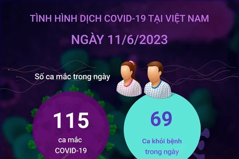 Cập nhật tình hình dịch COVID-19 tại Việt Nam ngày 11/6.