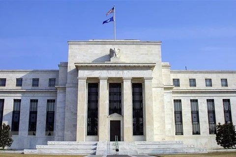 Quang cảnh Ngân hàng Dự trữ Liên bang Mỹ ở Washington DC. (Ảnh: AFP/TTXVN)