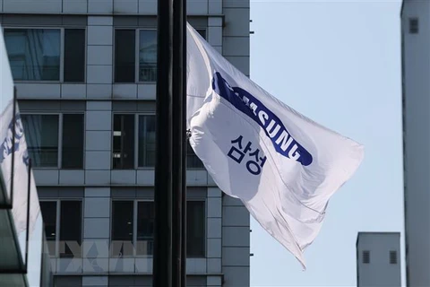 Trụ sở của Công ty điện tử Samsung Electronics ở Seoul, Hàn Quốc. (Ảnh: Yonhap/TTXVN