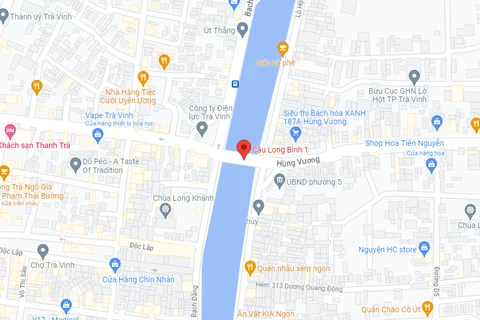 Vị trí Cầu Long Bình 1. (Nguồn: Google Maps)