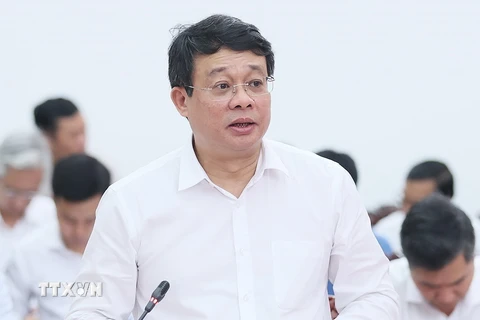 Ông Bùi Hồng Minh, Thứ trưởng Bộ Xây dựng. (Nguồn: TTXVN)