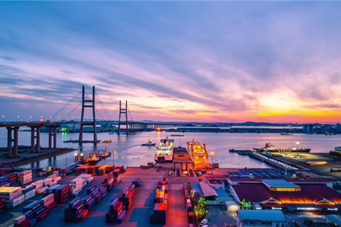 Cảng Pyeongtaek của Hàn Quốc. (Nguồn: China Daily)