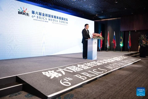 Diễn đàn Truyền thông khối BRICS sẽ thảo luận một loạt chủ đề quan trọng. (Nguồn: Tân Hoa Xã)