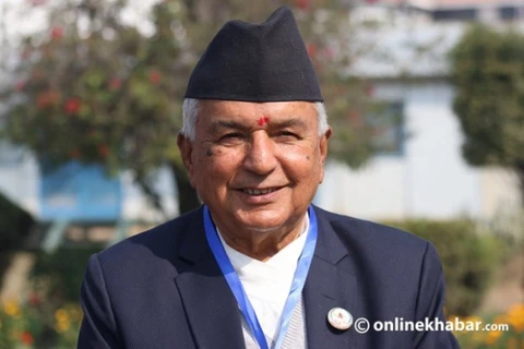 Tổng thống Nepal Ramchandra Paudel. (Nguồn: Online Khabar)