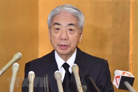 Chủ tịch Thượng viện Nhật Bản Otsuji Hidehisa. (Nguồn: AFP/TTXVN)
