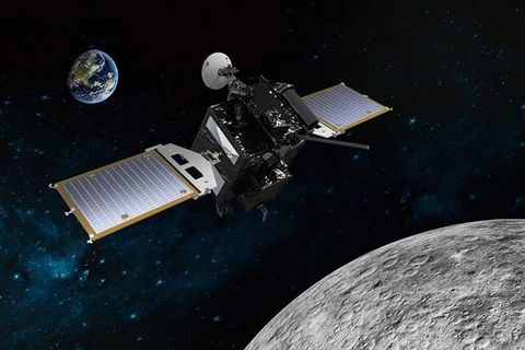 Tàu thăm dò Mặt Trăng không người lái Danuri. (Ảnh: Viện Nghiên cứu Hàng không Vũ trụ Hàn Quốc)