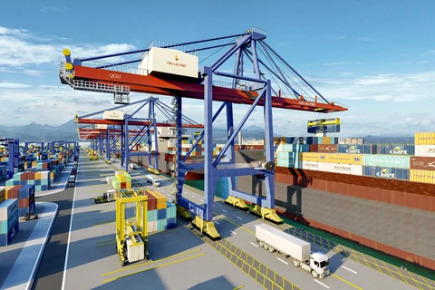 Cảng biển Quốc tế Chu Lai sẽ đưa vào vận hành bến cảng 5 vạn tấn.