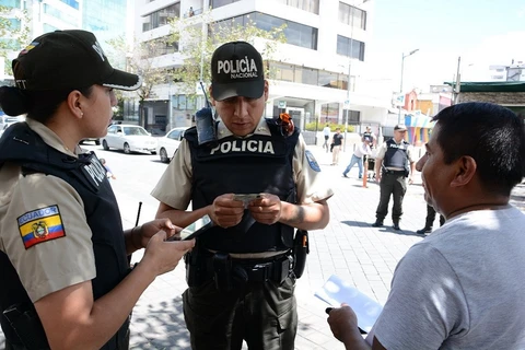 Cảnh sát Ecuador. (Nguồn: Interpol)