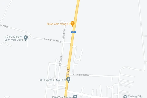 Vị trí Quốc lộ 28. (Nguồn: Google Maps)