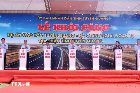 Khởi công Cao tốc Tuyên Quang-Hà Giang, vốn đầu tư 6.800 tỷ đồng