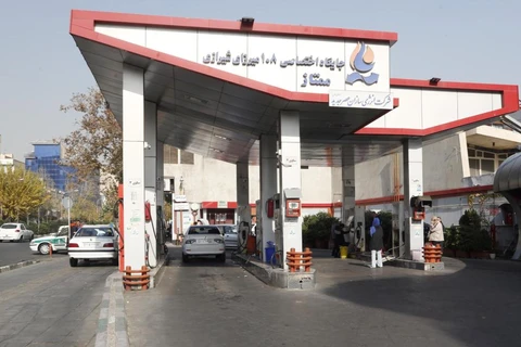 Một trạm xăng dầu ở Iran. (Nguồn: EFE-EPA)