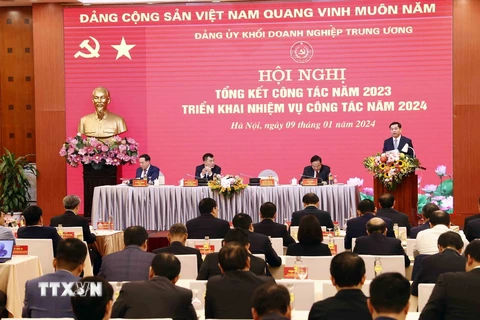 Quang cảnh Hội nghị. (Ảnh: An Đăng/TTXVN)