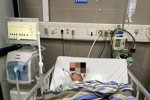 Bệnh nhân bị ngộ độc khí CO điều trị tại Bệnh viện Đa khoa tỉnh Lạng Sơn.