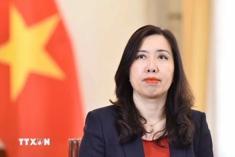 Thứ trưởng Bộ Ngoại giao Lê Thị Thu Hằng, Chủ nhiệm Ủy ban Nhà nước về người Việt Nam ở nước ngoài. (Nguồn: TTXVN)