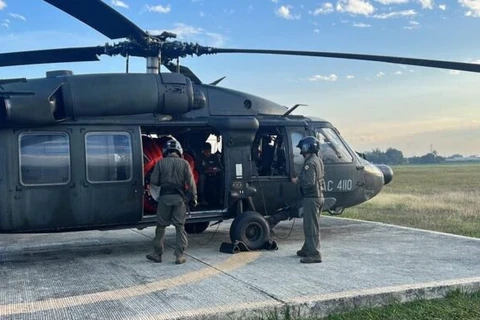 Trực thăng của quân đội Colombia. (Nguồn: Nation World News)