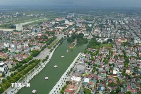 Một góc thành phố Ninh Bình. (Ảnh: Minh Đức/TTXVN)