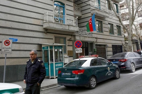 Đại sứ quán Azerbaijan tại Tehran. (Nguồn: AFP/Getty Images)