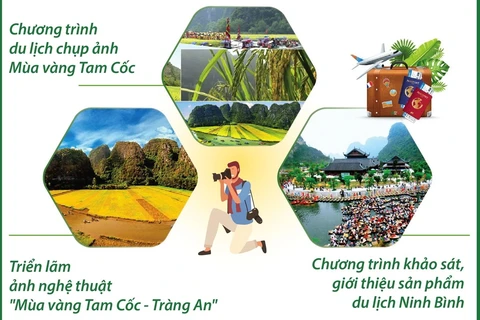 Tuần Du lịch Ninh Bình năm 2024: Sắc vàng Tam Cốc-Tràng An