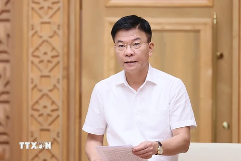 Phó Thủ tướng Chính phủ Lê Thành Long làm Trưởng Ban Chỉ đạo Quốc gia Dân số và Phát triển. (Nguồn: TTXVN)