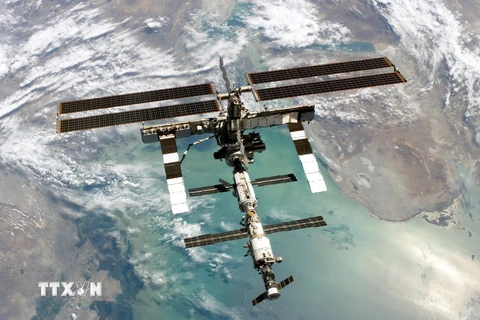 Trạm Vũ trụ Quốc tế ISS. (Nguồn: AFP/TTXVN)