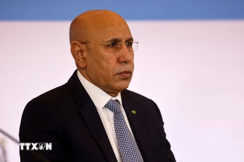 Tổng thống Mauritania Mohamed Ould Ghazouani. (Nguồn: AFP/TTXVN)