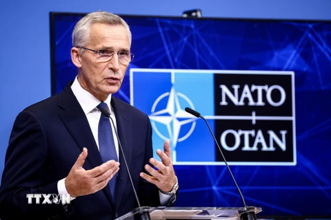 Tổng Thư ký NATO Jens Stoltenberg. (Ảnh: AFP/TTXVN)