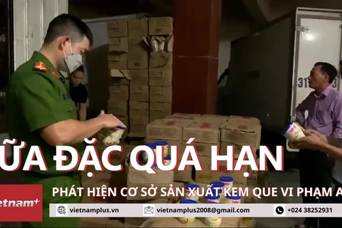 Phát hiện 30.000 sản phẩm kem que dùng nguyên liệu sữa đặc quá hạn