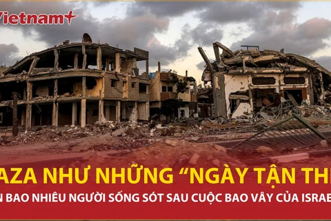 Gaza như “ngày tận thế”, bao nhiêu người sống sót trong cuộc bao vây của Israel?