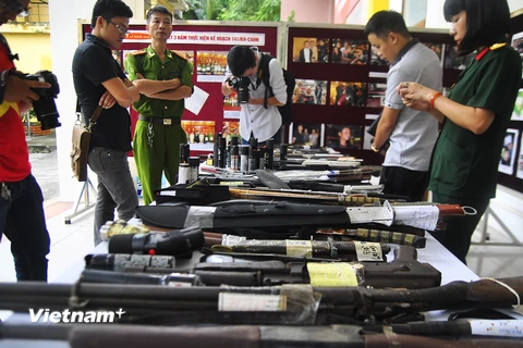 [Photo] "Bộ sưu tập" vũ khí nóng lực lượng 141 thu giữ qua 3 năm 
