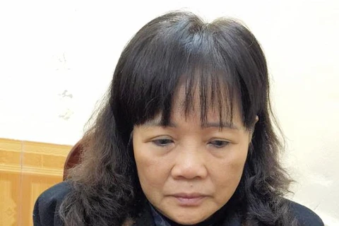 Siêu lừa Kim Thanh bị bắt sau 5 năm trốn truy nã (Ảnh: CQĐT cung cấp) 