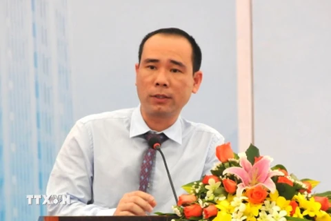 Ông Vũ Đức Thuận, nguyên Ủy viên HĐQT kiêm Tổng giám đốc PVC. (Ảnh: TTXVN phát) 