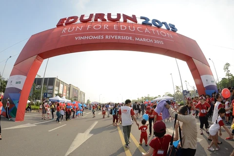Giải chạy từ thiện Edurun 2015 thu hút hơn 7.000 người tham gia