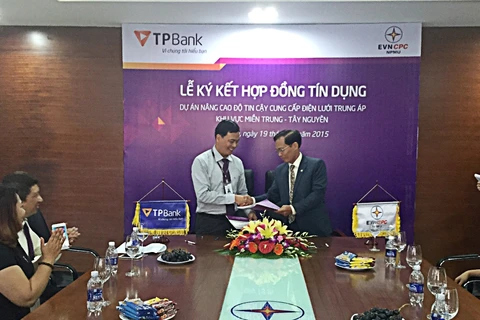 TPBank và Điện lực miền Trung ký hợp đồng cung cấp tín dụng 