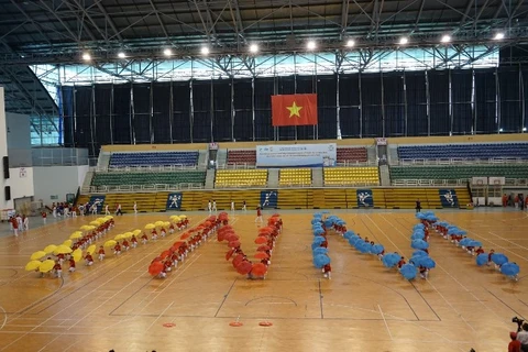 Gần 3.000 đại biểu từ Hội Người Cao Tuổi TP Hồ Chí Minh nhiệt tình tham gia giải thi đấu. (Ảnh: PV)