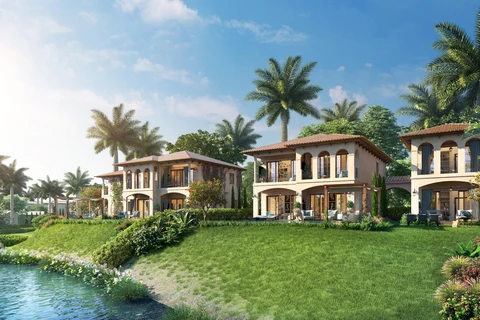 Nhà đầu tư miền Bắc lựa chọn biệt thự biển ngoài việc tìm lợi nhuận còn thỏa mãn cả nhu cầu du lịch. (Ảnh: Biệt thự biển NovaBeach Cam Ranh Resort & Villas)