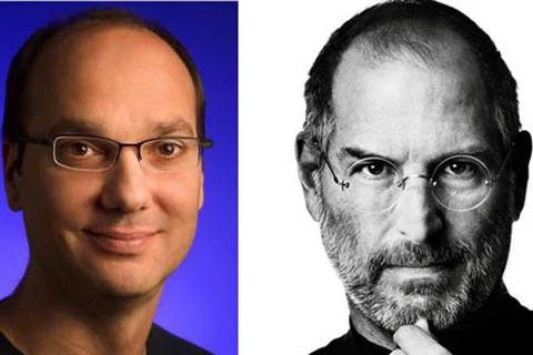 Andy Rubin và Steve Jobs. (Nguồn: digitallife.gr)