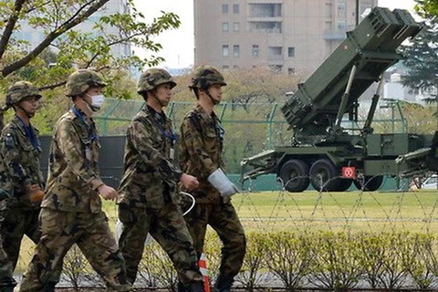 Nhân viên lực lượng Phòng vệ Nhật Bản. Ảnh minh họa. (Nguồn: AFP) 
