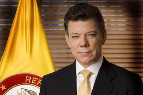 Tổng thống Juan Manuel Santos. (Nguồn: topnews.in)