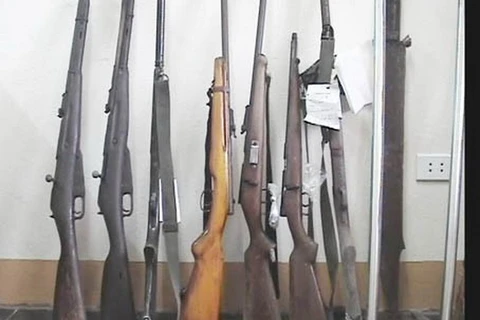 Hòa Bình thu hồi được hơn 7.000 khẩu súng các loại