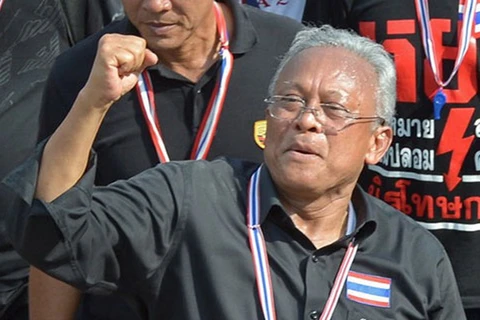Thủ lĩnh Suthep Thaugsuban. (Nguồn: AFP)